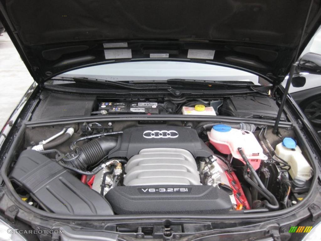 2008 Audi A4 3.2 Quattro S-Line Sedan 3.2 Liter FSI DOHC 24-Valve VVT V6 Engine Photo #38303171