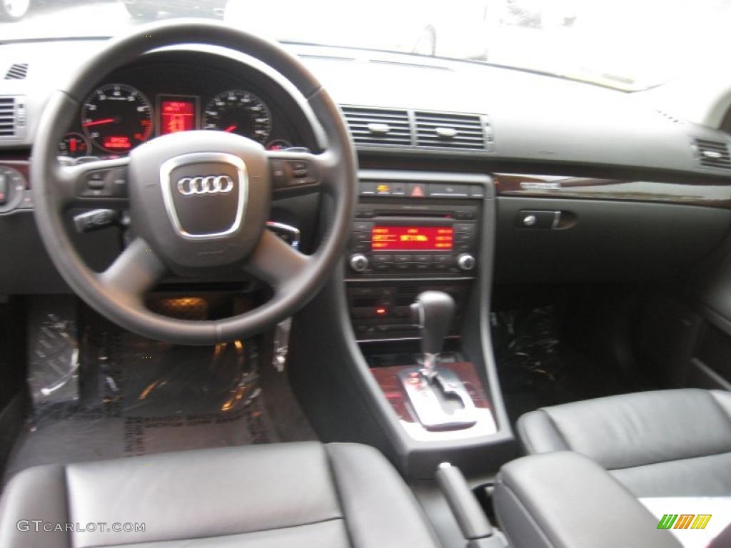 2008 A4 3.2 Quattro S-Line Sedan - Brilliant Black / Black photo #23