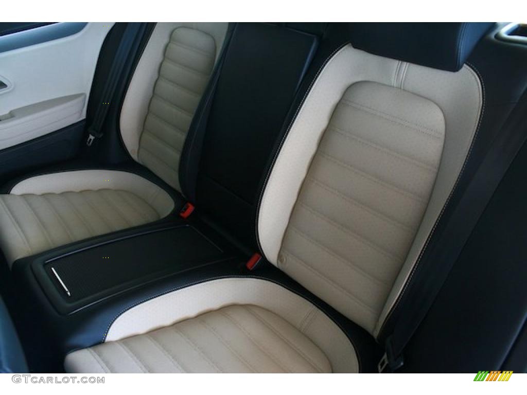 Cornsilk Beige/Black Interior 2011 Volkswagen CC Sport Photo #38304455