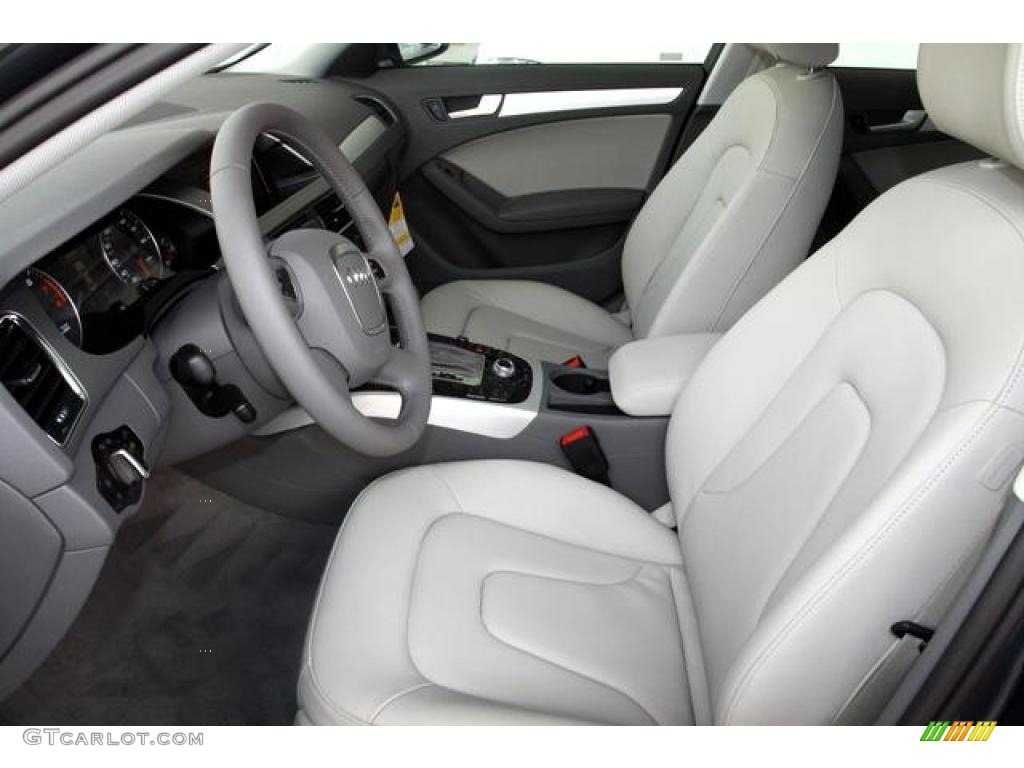 Light Gray Interior 2011 Audi A4 2.0T Sedan Photo #38305827