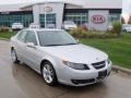 Silver Metallic 2007 Saab 9-5 2.3T Sedan