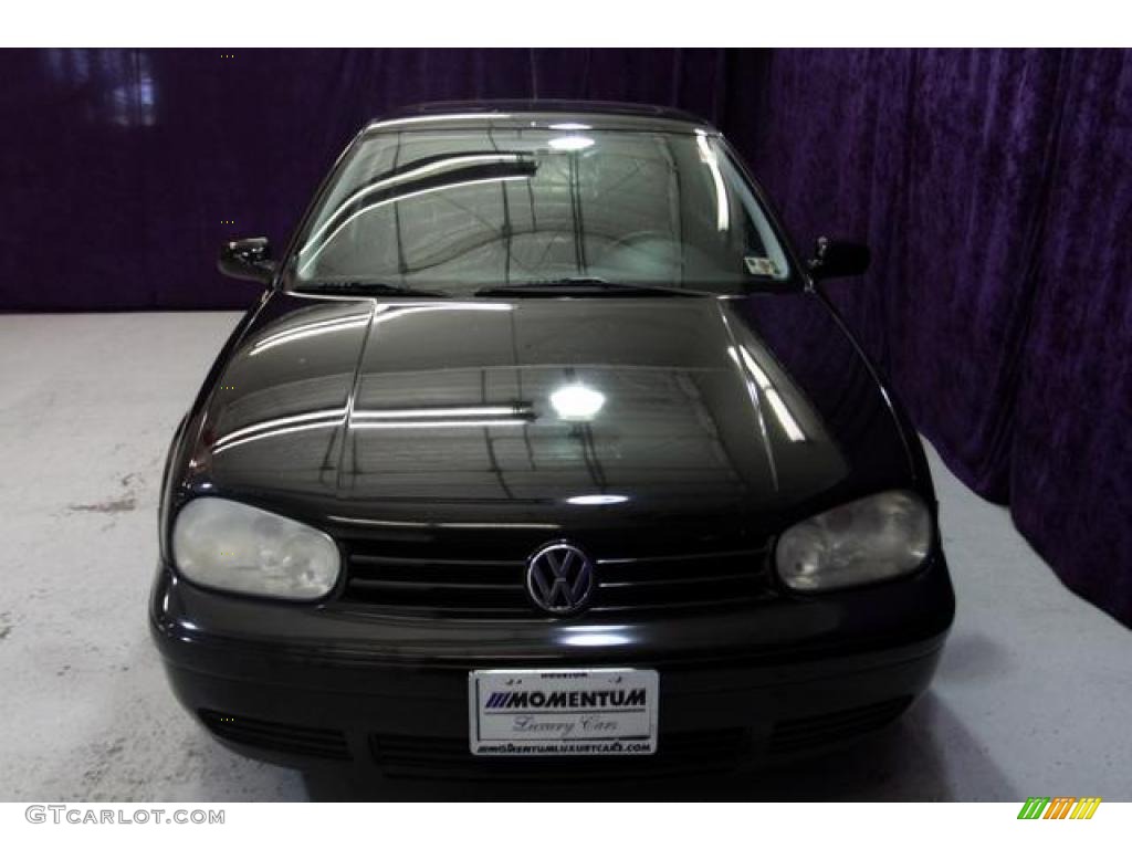1999 Golf GLS 4 Door - Uni Black / Black photo #2