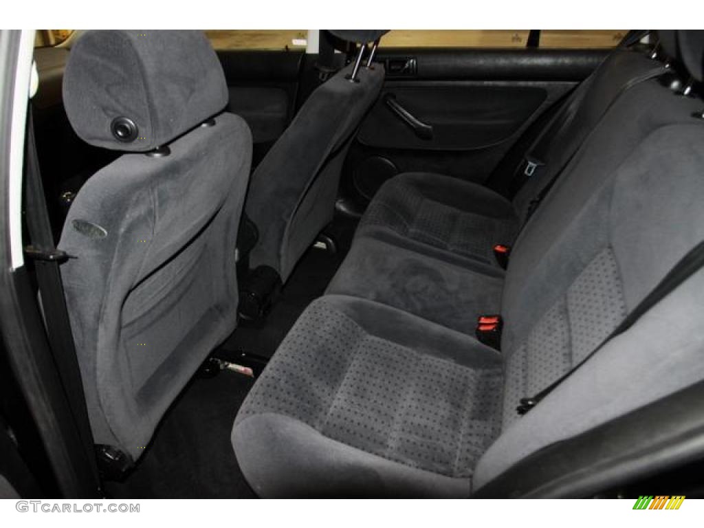 1999 Golf GLS 4 Door - Uni Black / Black photo #14