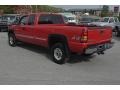 2002 Fire Red GMC Sierra 2500HD SLE Extended Cab 4x4  photo #3