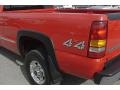 2002 Fire Red GMC Sierra 2500HD SLE Extended Cab 4x4  photo #11