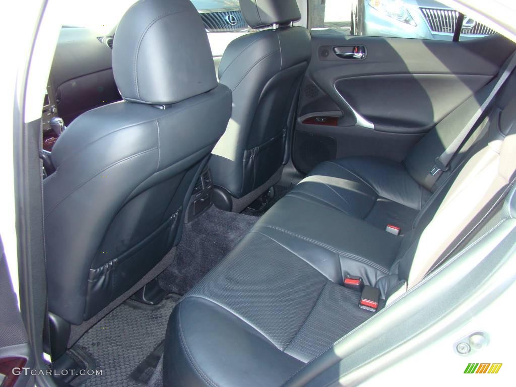 Black Interior 2008 Lexus IS 250 AWD Photo #3830867