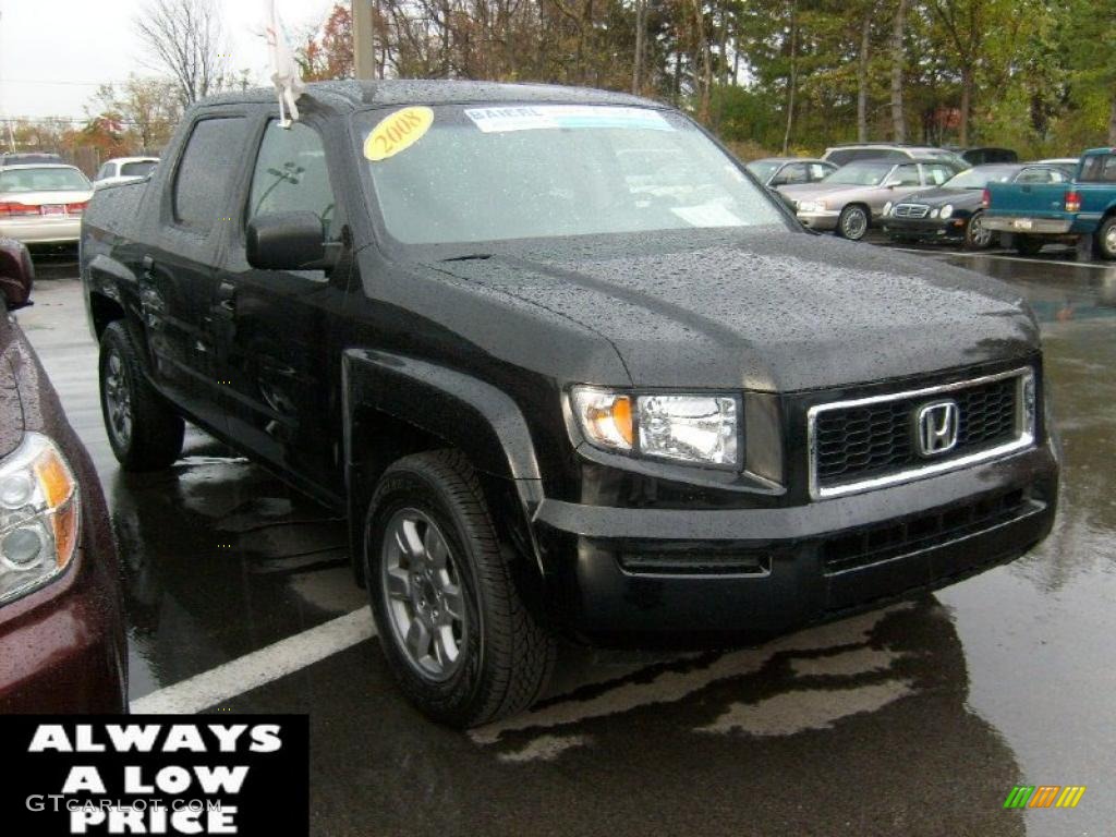 2008 Ridgeline RTL - Formal Black / Gray photo #1