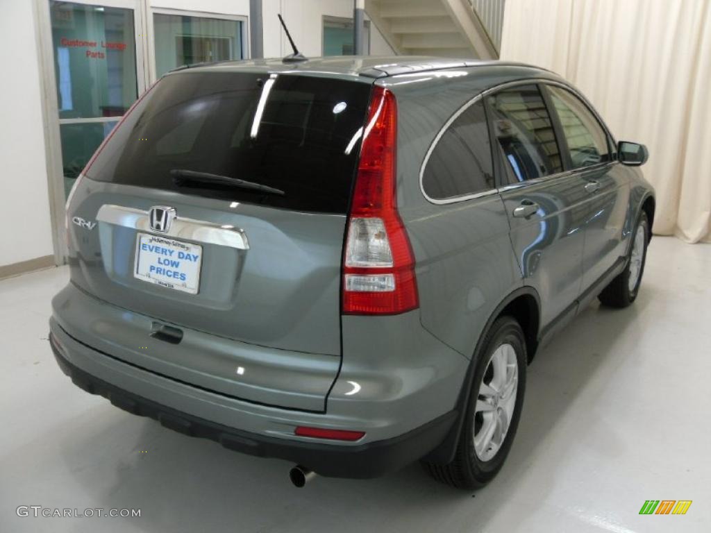 2011 CR-V EX-L - Opal Sage Metallic / Ivory photo #4