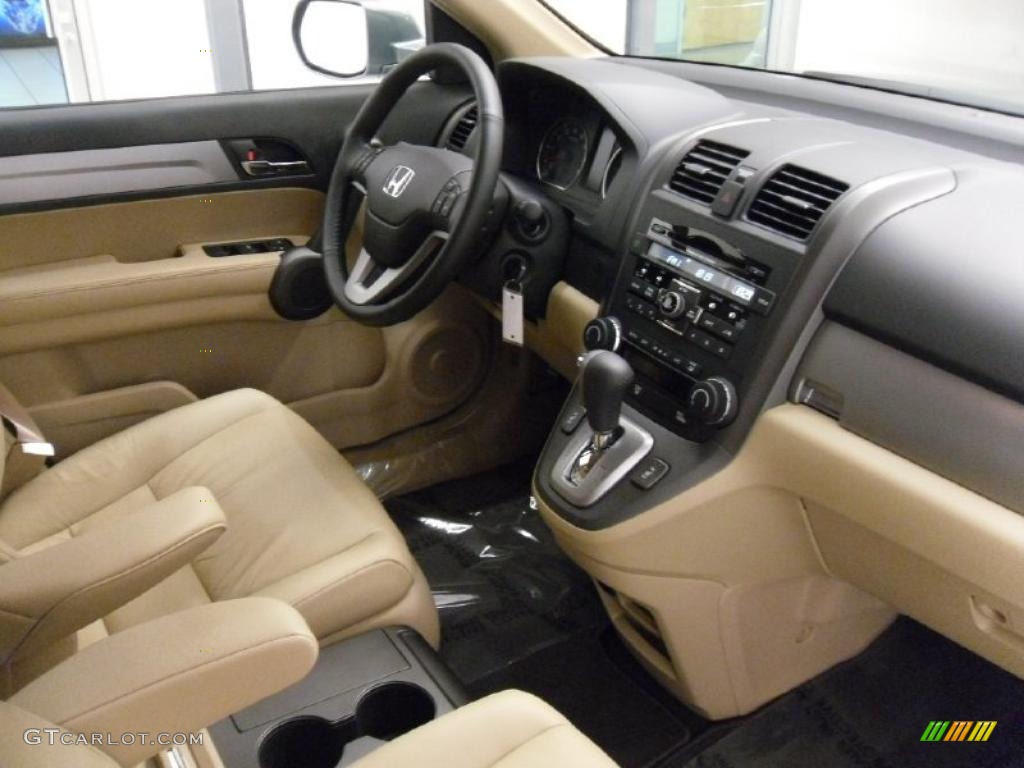 Ivory Interior 2011 Honda CR-V EX-L Photo #38309879