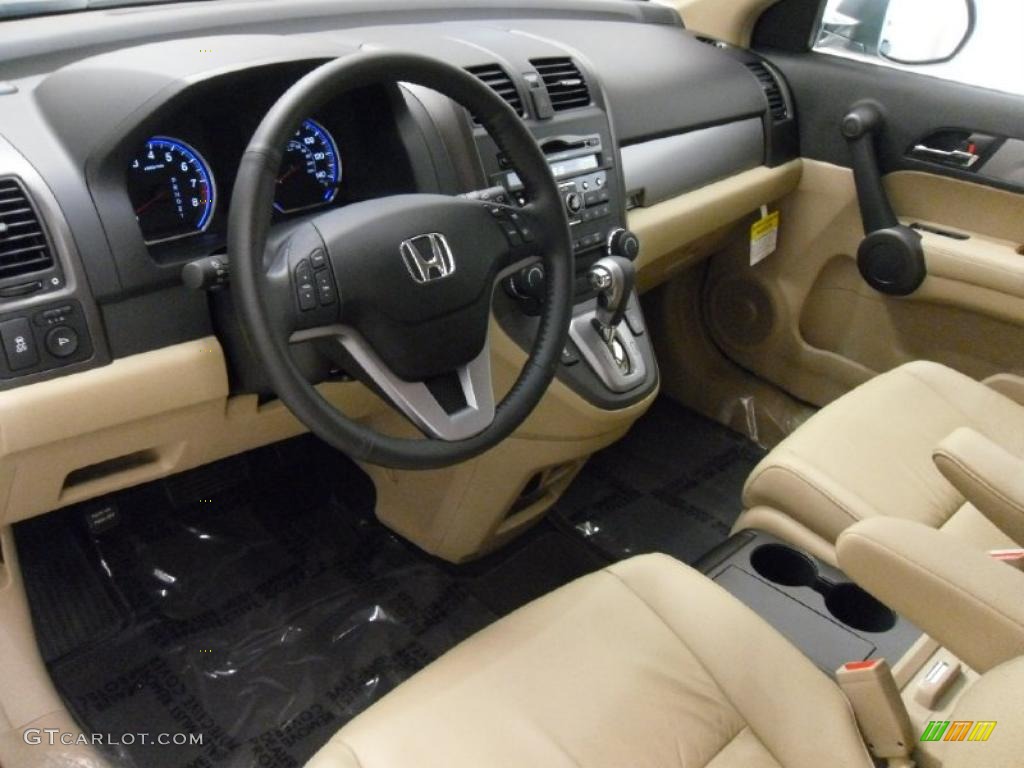 Ivory Interior 2011 Honda CR-V EX-L Photo #38309975