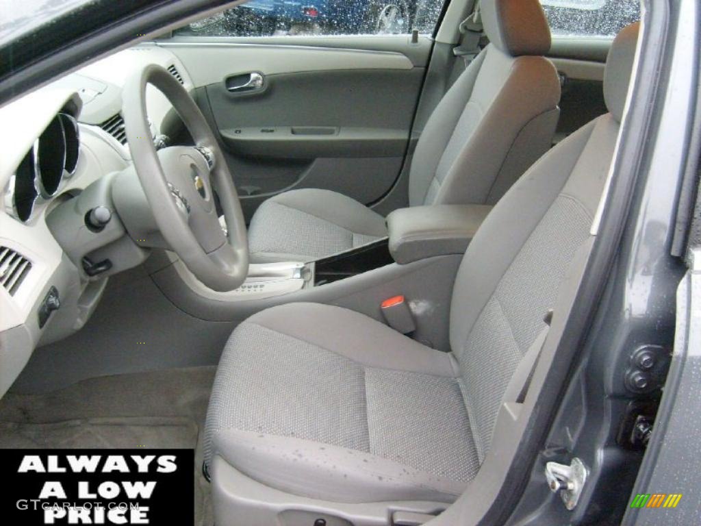 Titanium Gray Interior 2008 Chevrolet Malibu Hybrid Sedan Photo #38310711