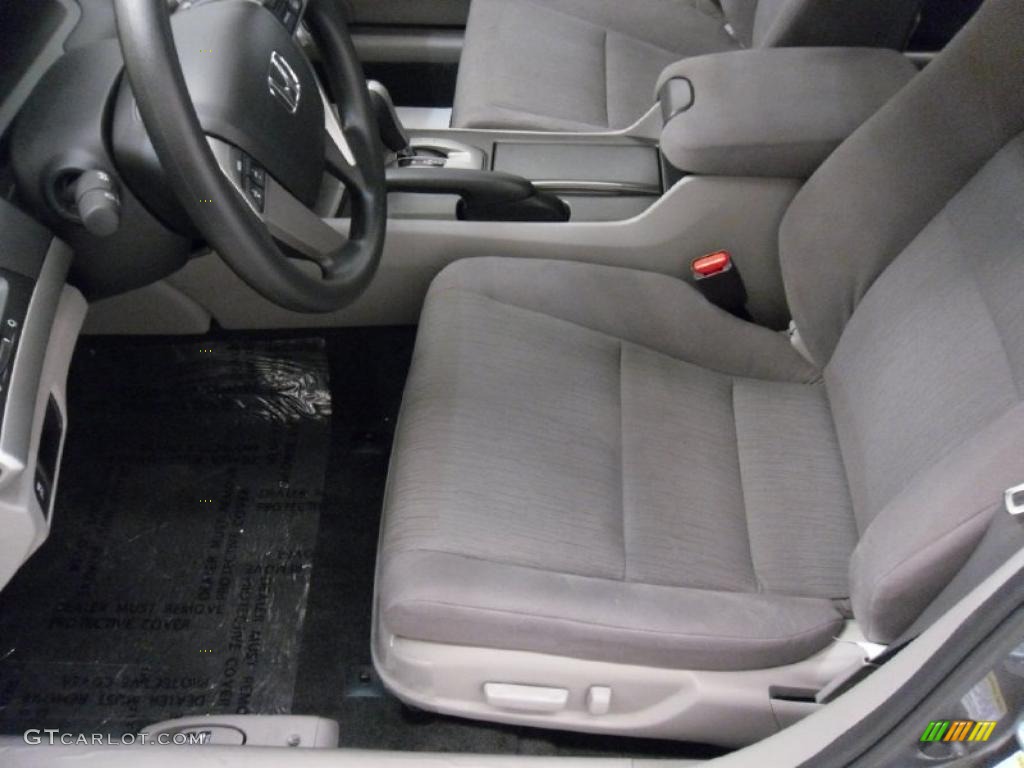 Gray Interior 2011 Honda Accord LX-P Sedan Photo #38312055