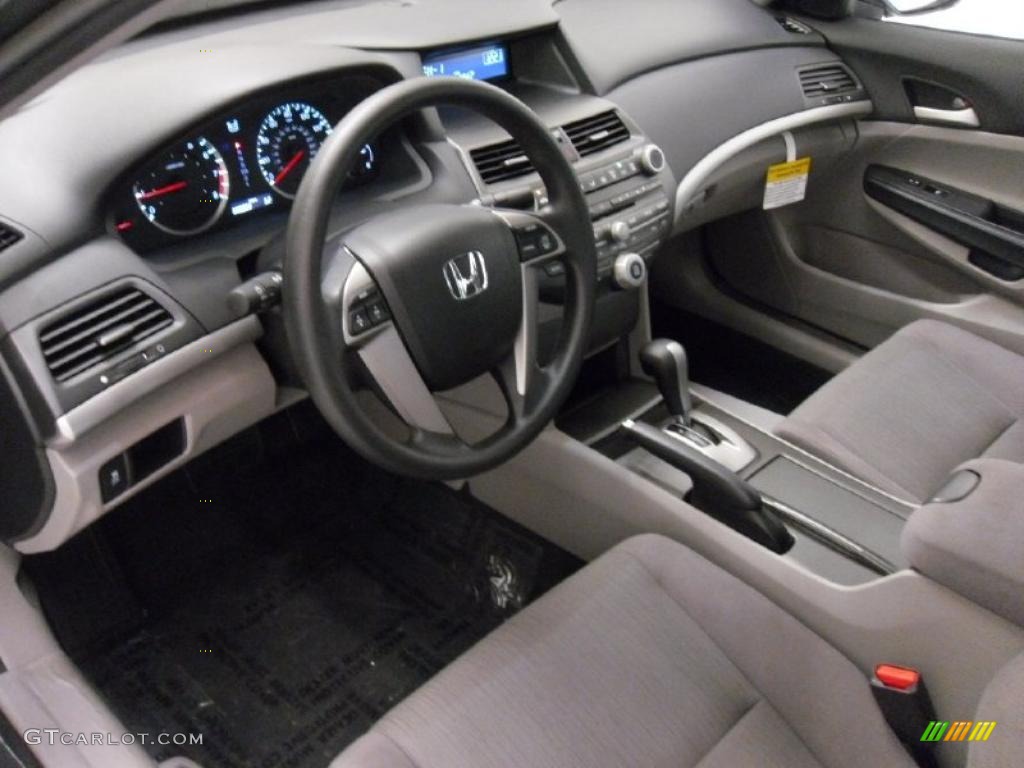 Gray Interior 2011 Honda Accord LX-P Sedan Photo #38312395