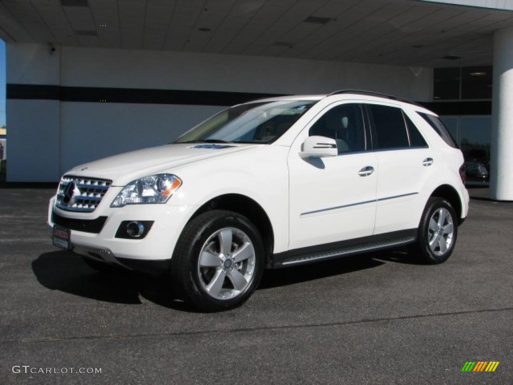 Arctic White 2011 Mercedes-Benz ML 350 4Matic Exterior Photo #38312453