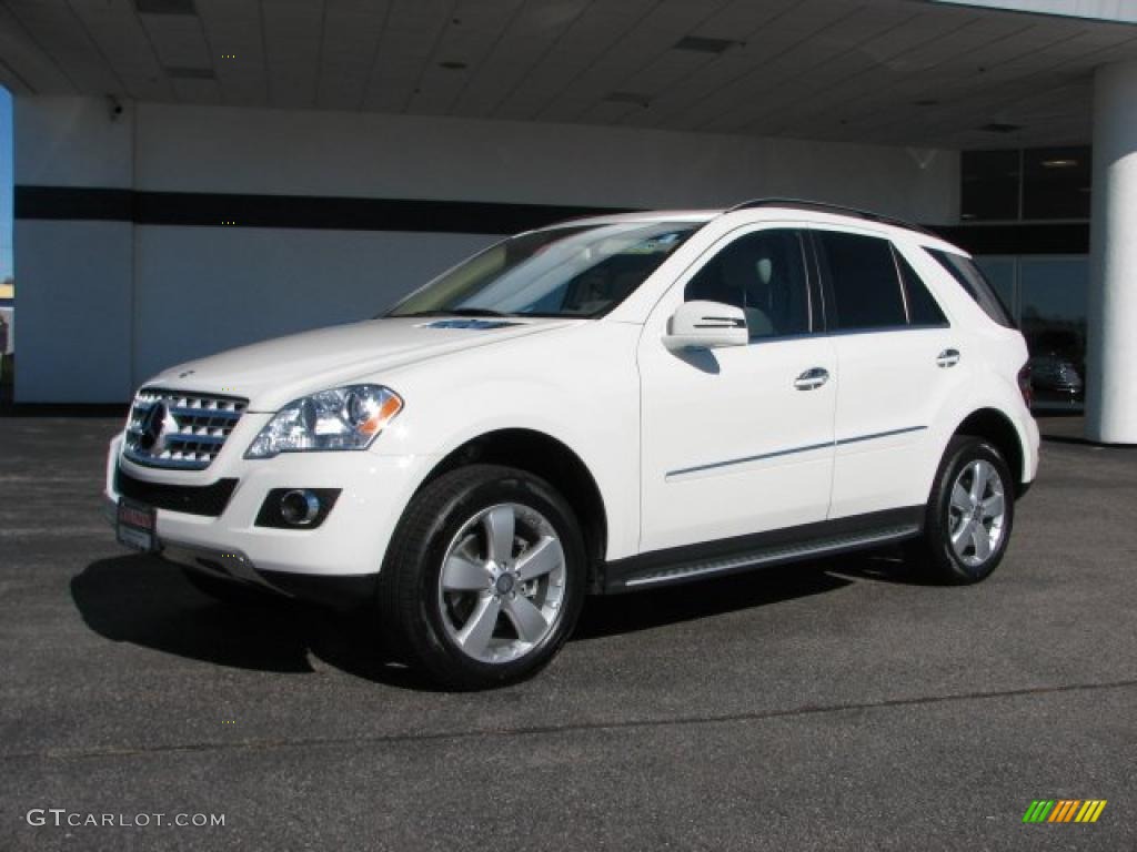 2011 ML 350 4Matic - Arctic White / Cashmere photo #1