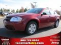 2010 Inferno Red Crystal Pearl Dodge Avenger SXT  photo #1