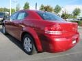 2010 Inferno Red Crystal Pearl Dodge Avenger SXT  photo #2