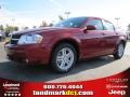 2010 Inferno Red Crystal Pearl Dodge Avenger R/T  photo #1