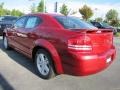 2010 Inferno Red Crystal Pearl Dodge Avenger R/T  photo #2