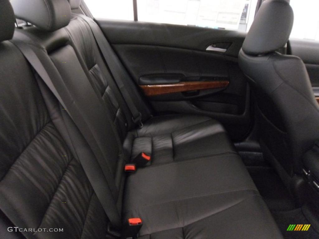 Black Interior 2011 Honda Accord EX-L V6 Sedan Photo #38312751