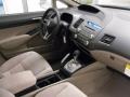 Beige 2011 Honda Civic LX Sedan Interior Color