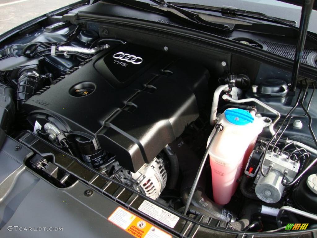 2010 Audi A5 2.0T quattro Coupe 2.0 Liter FSI Turbocharged DOHC 16-Valve VVT 4 Cylinder Engine Photo #38313867