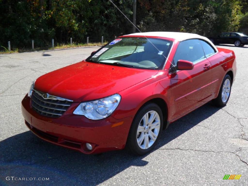 Inferno Red Crystal Pearl Chrysler Sebring