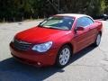 2010 Inferno Red Crystal Pearl Chrysler Sebring Touring Convertible  photo #1