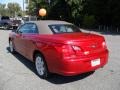 2010 Inferno Red Crystal Pearl Chrysler Sebring Touring Convertible  photo #2