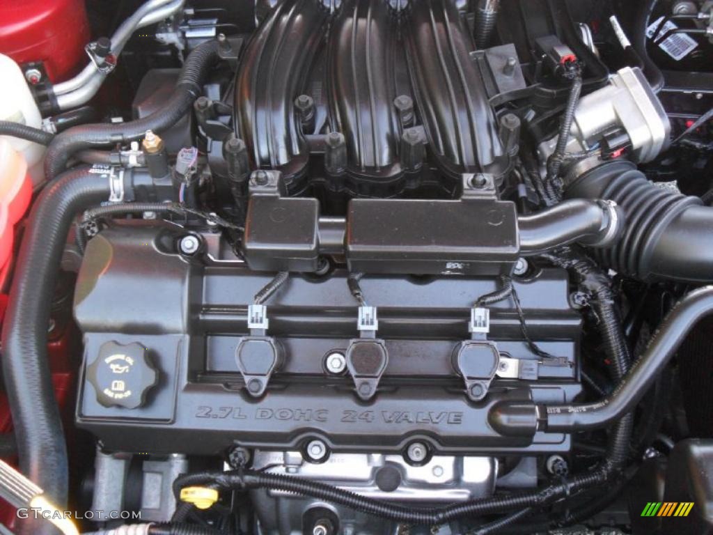 2010 Chrysler Sebring Touring Convertible 2.7 Liter Flex-Fuel DOHC 24-Valve V6 Engine Photo #38315203