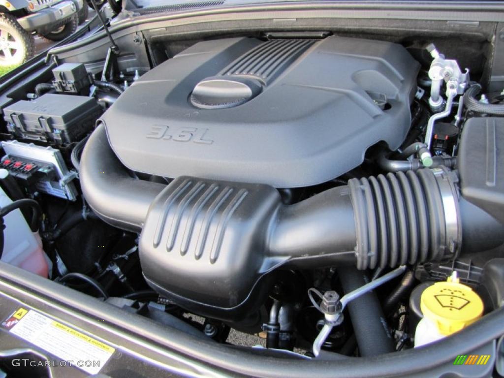 2011 Jeep Grand Cherokee Overland 3.6 Liter DOHC 24-Valve VVT V6 Engine Photo #38315939