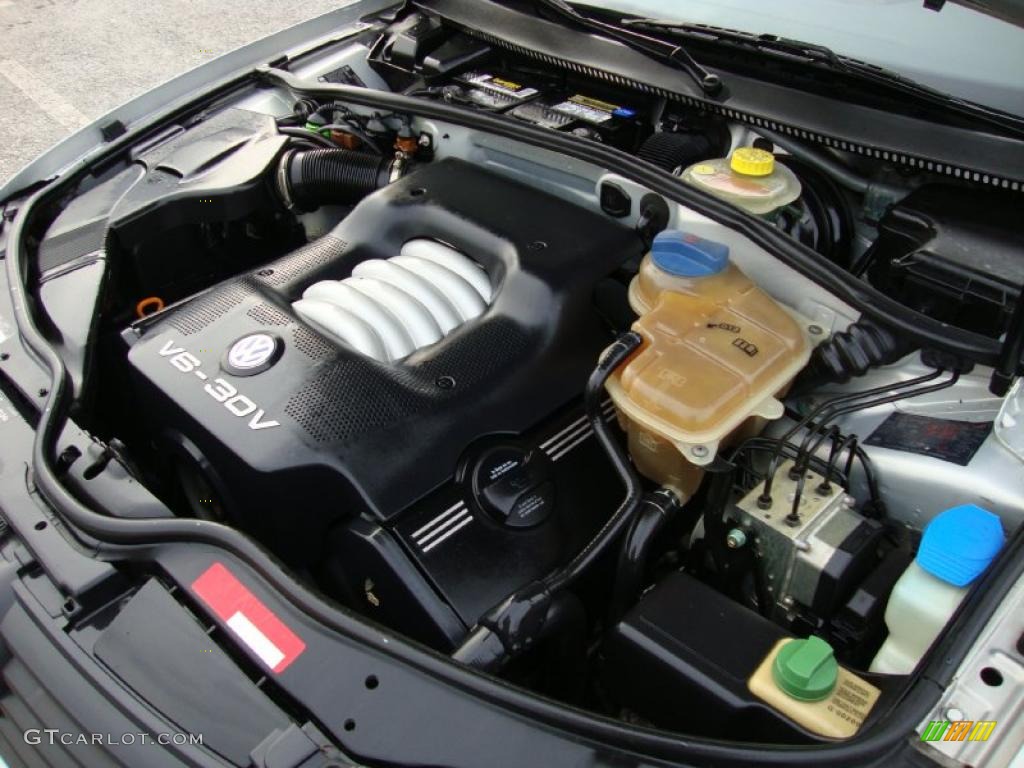 2000 Volkswagen Passat GLX V6 AWD Sedan 2.8 Liter DOHC 30-Valve V6 Engine Photo #38316171