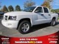 2011 Bright White Dodge Dakota Big Horn Crew Cab  photo #1