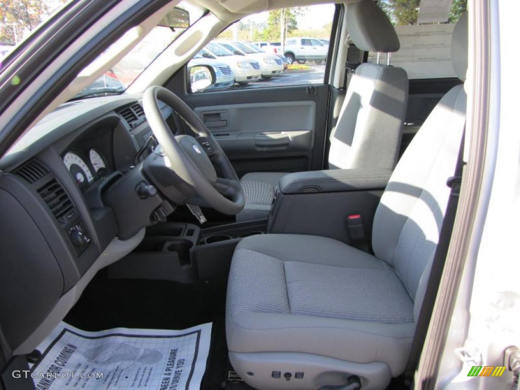 Dark Slate Gray/Medium Slate Gray Interior 2011 Dodge Dakota Big Horn Crew Cab Photo #38316475