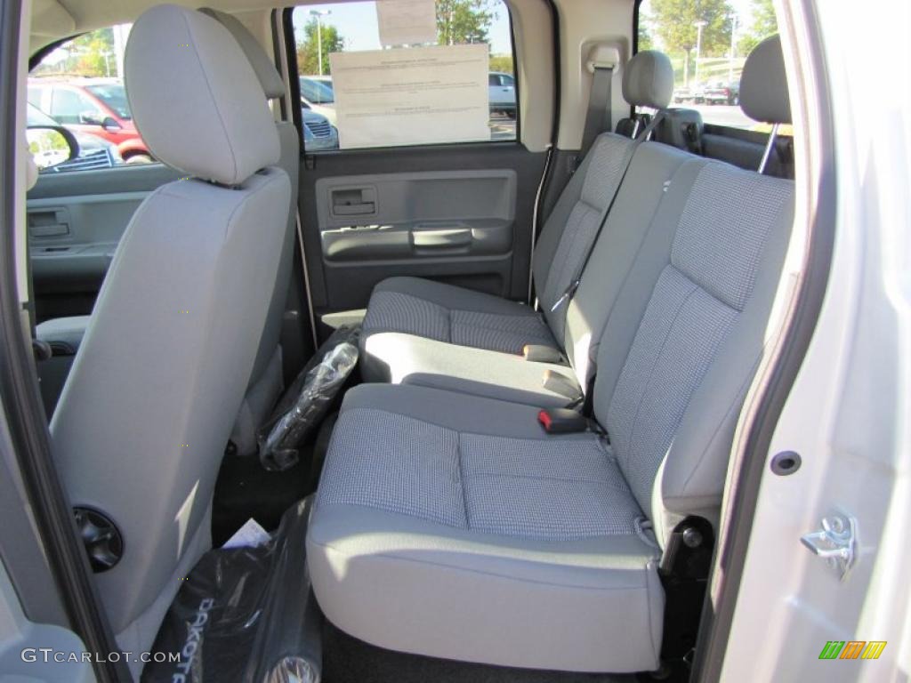Dark Slate Gray/Medium Slate Gray Interior 2011 Dodge Dakota Big Horn Crew Cab Photo #38316487