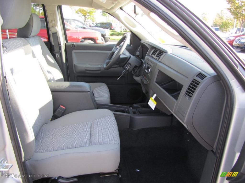 Dark Slate Gray/Medium Slate Gray Interior 2011 Dodge Dakota Big Horn Crew Cab Photo #38316515