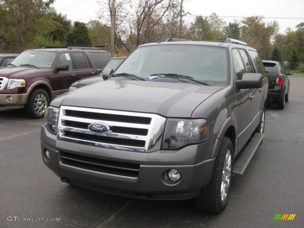2011 Expedition EL Limited 4x4 - Sterling Grey Metallic / Charcoal Black photo #2