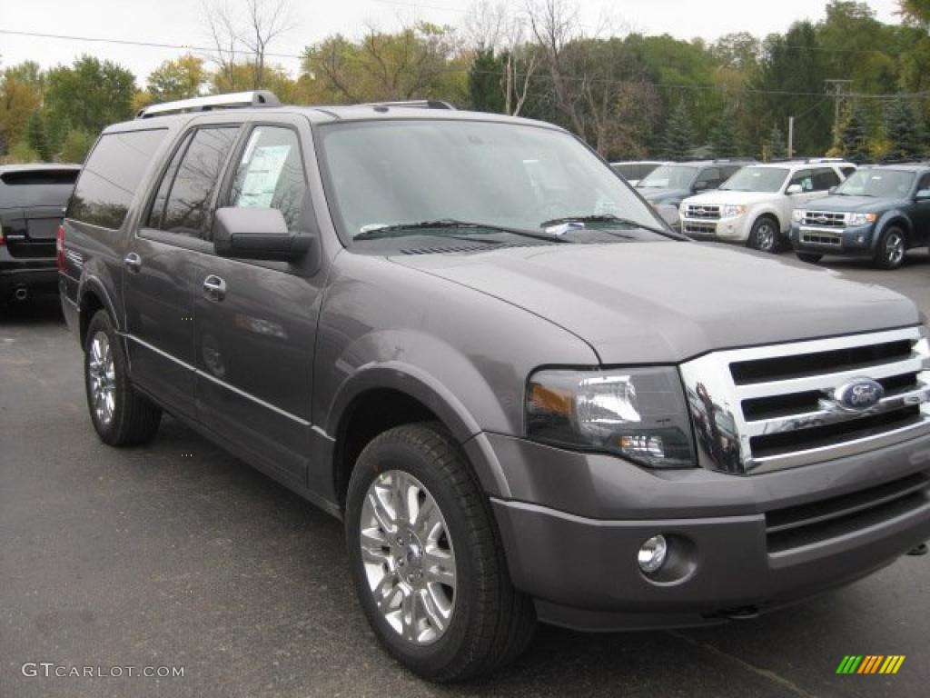 2011 Expedition EL Limited 4x4 - Sterling Grey Metallic / Charcoal Black photo #3