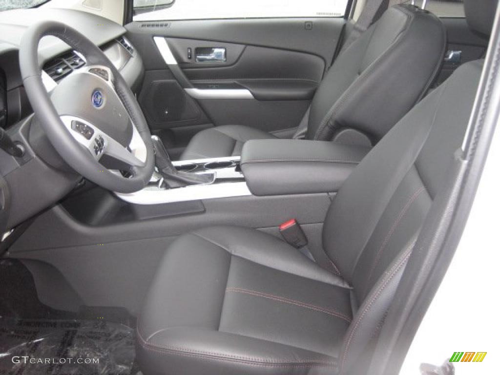 Charcoal Black Interior 2011 Ford Edge Limited Photo #38316839
