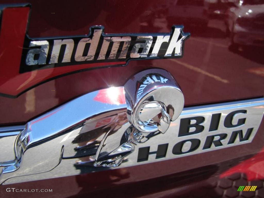 2011 Ram 1500 Big Horn Quad Cab - Deep Cherry Red Crystal Pearl / Dark Slate Gray/Medium Graystone photo #8