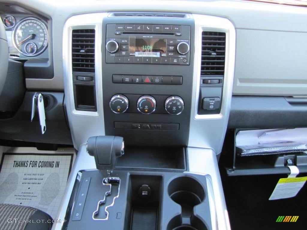 2011 Ram 1500 Big Horn Quad Cab - Deep Cherry Red Crystal Pearl / Dark Slate Gray/Medium Graystone photo #10