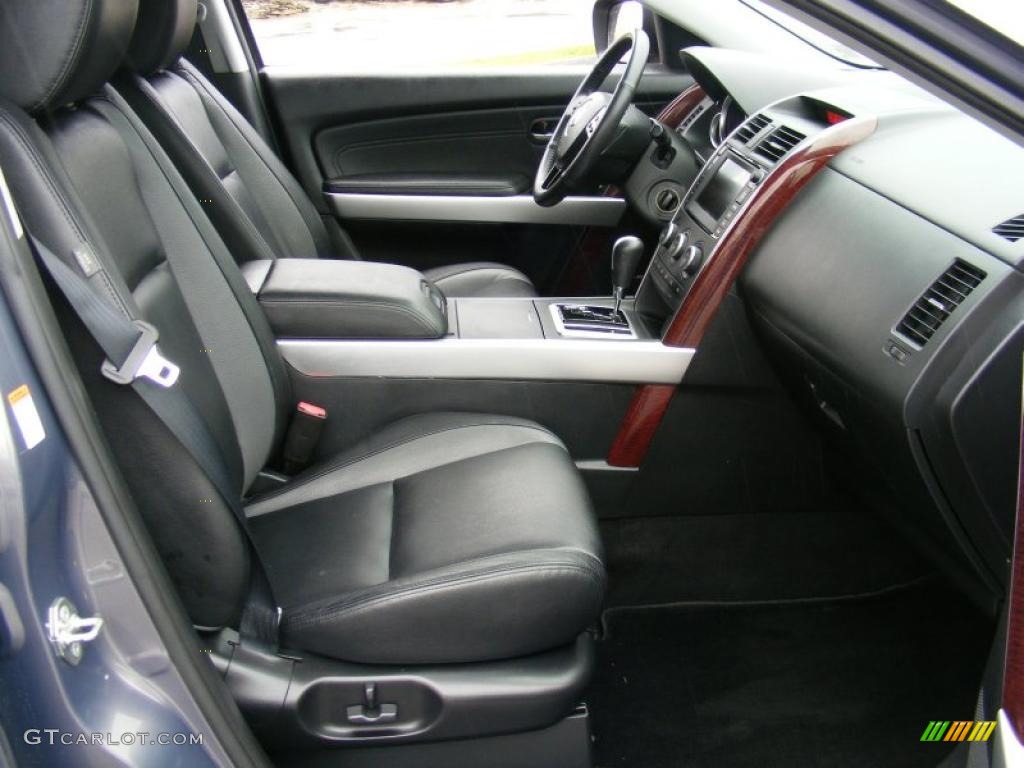 Black Interior 2008 Mazda CX-9 Grand Touring AWD Photo #38319079