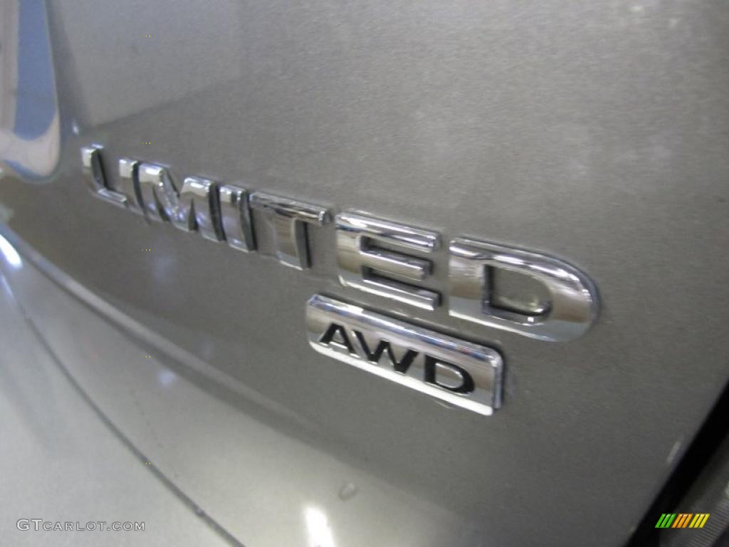 2008 Edge Limited AWD - Vapor Silver Metallic / Charcoal photo #12