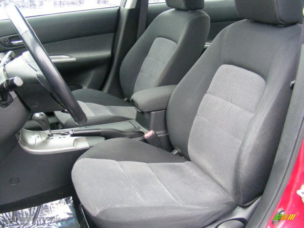 Black Interior 2004 Mazda MAZDA6 s Sedan Photo #38319527