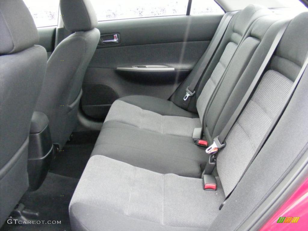 Black Interior 2004 Mazda MAZDA6 s Sedan Photo #38319559