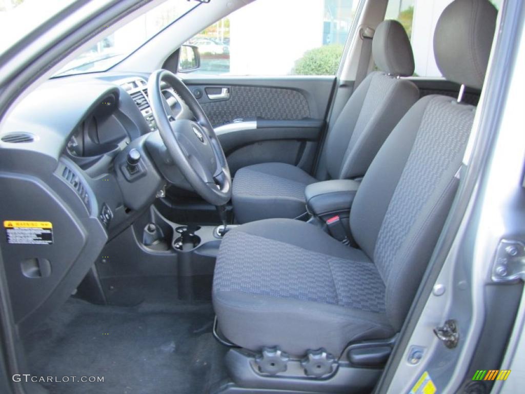 Black Interior 2005 Kia Sportage LX 4WD Photo #38320207