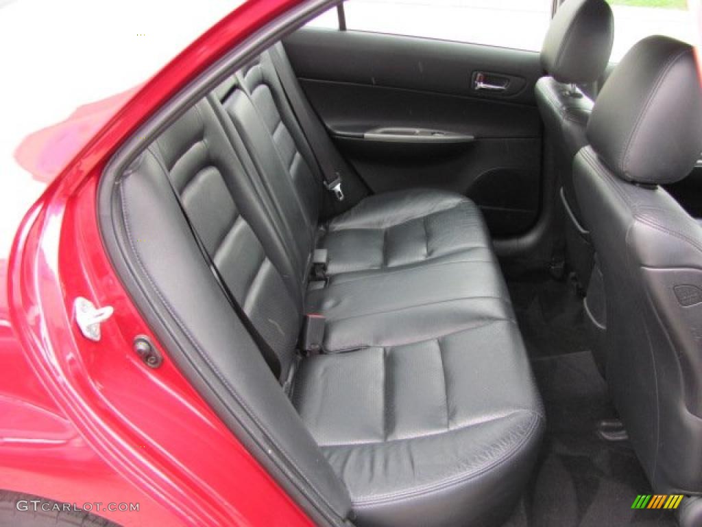 Black Interior 2005 Mazda MAZDA6 s Grand Touring Sedan Photo #38320263