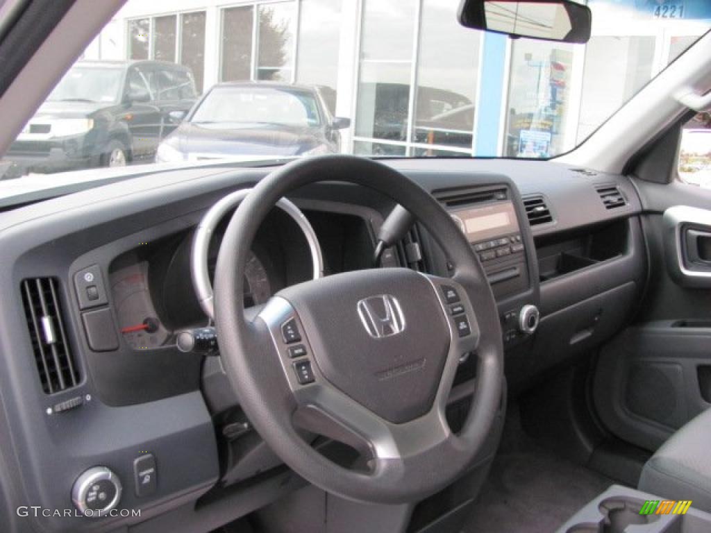 Gray Interior 2007 Honda Ridgeline RTS Photo #38320719