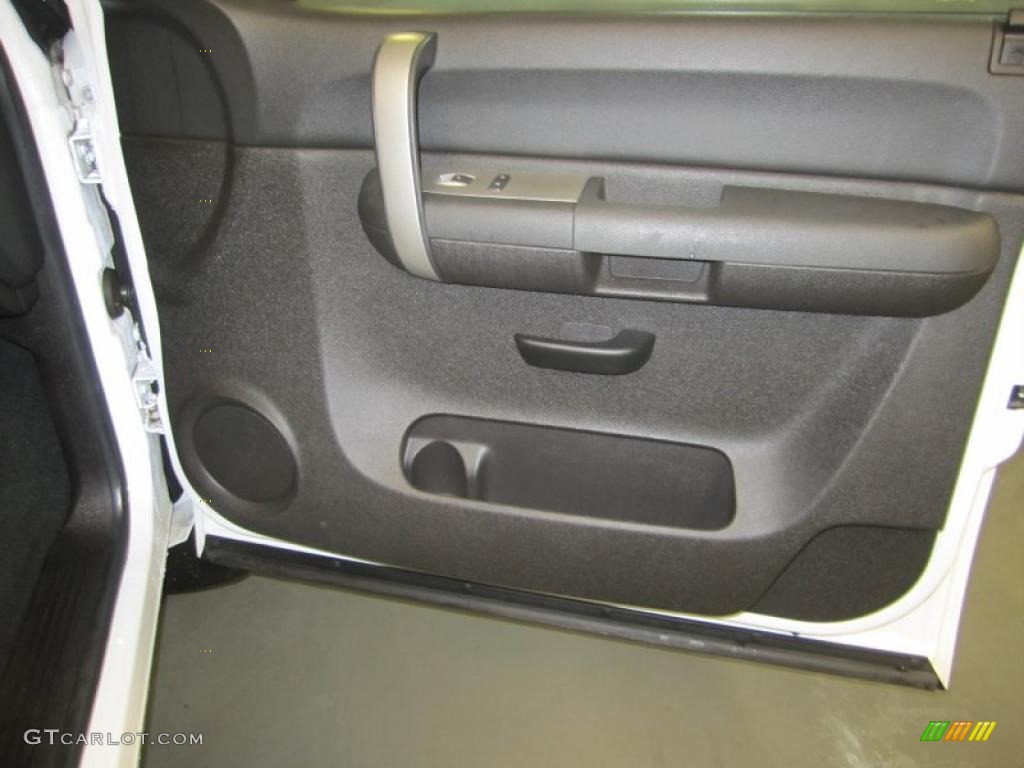 Dark Charcoal Interior 2007 Chevrolet Silverado 1500 LT Regular Cab 4x4 Photo #38320823