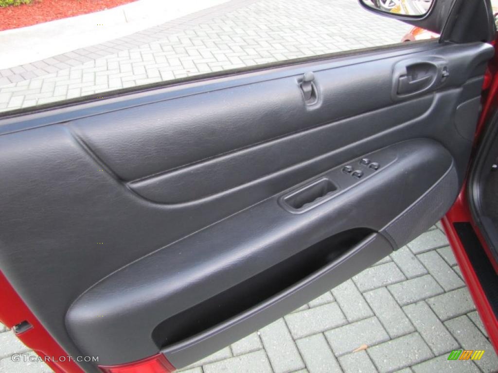 Dark Slate Gray Interior 2005 Chrysler Sebring GTC Convertible Photo #38321111